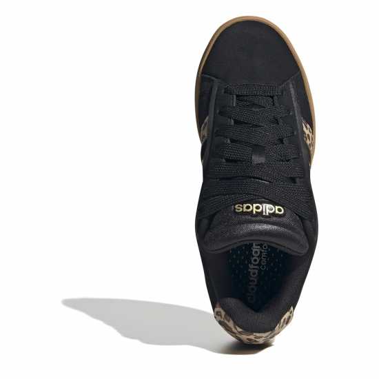 Adidas Grand Court Alpha 00S Low-Top Trainers Womens Черно/Леопард 