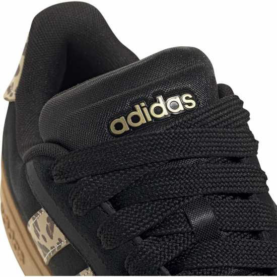 Adidas Grand Court Alpha 00S Low-Top Trainers Womens Черно/Леопард 