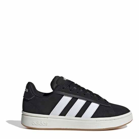 Adidas Grand Court Alpha 00S Low-Top Trainers Womens Черно/Бяло/Гума 
