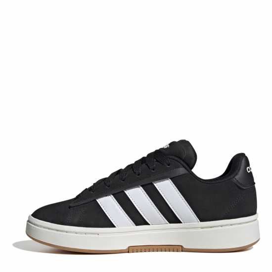 Adidas Grand Court Alpha 00S Low-Top Trainers Womens Черно/Бяло/Гума 