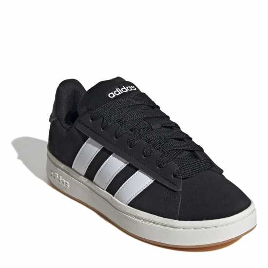 Adidas Grand Court Alpha 00S Low-Top Trainers Womens Черно/Бяло/Гума 