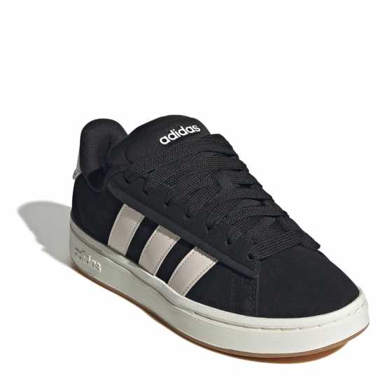 Adidas Grand Court Alpha 00S Low-Top Trainers Womens Черно/Розово 