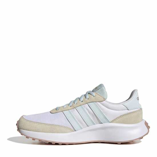 Adidas Run 70S Running Shoes Womens White/Blue Дамски маратонки