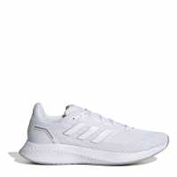 Adidas Run Falcon 2.0 Shoes Womens White/White Дамски маратонки