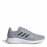 Adidas Run Falcon 2.0 Shoes Womens Grey/Blk/Green Дамски маратонки