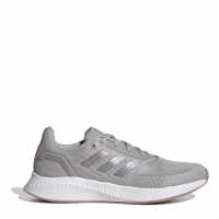 Adidas Run Falcon 2.0 Shoes Womens Grey/White Дамски маратонки