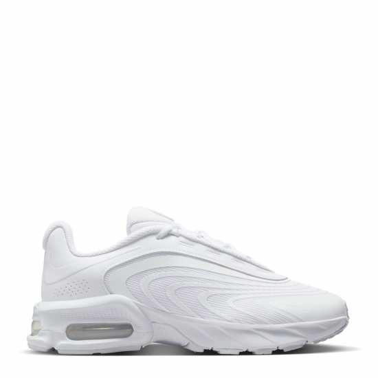 Nike Air Max Fire Sneakers Womens Triple White Nike Air Max Fire Sneakers Womens Triple White