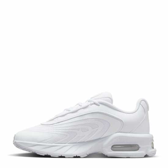 Nike Air Max Fire Sneakers Womens Triple White Nike Air Max Fire Sneakers Womens Triple White