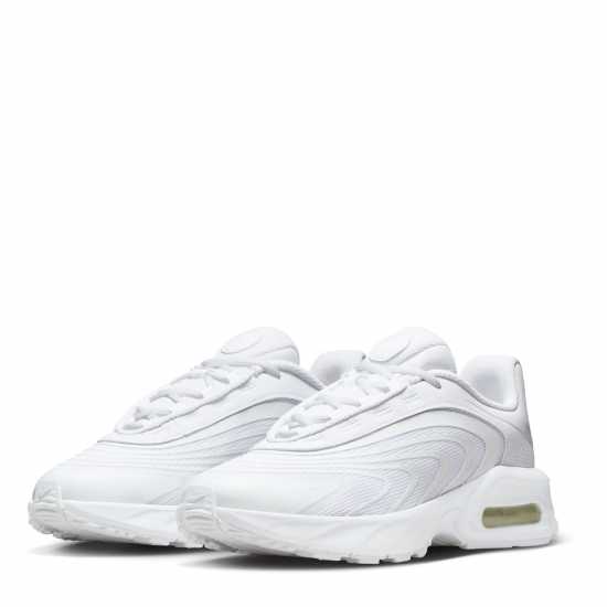 Nike Air Max Fire Sneakers Womens Triple White Nike Air Max Fire Sneakers Womens Triple White