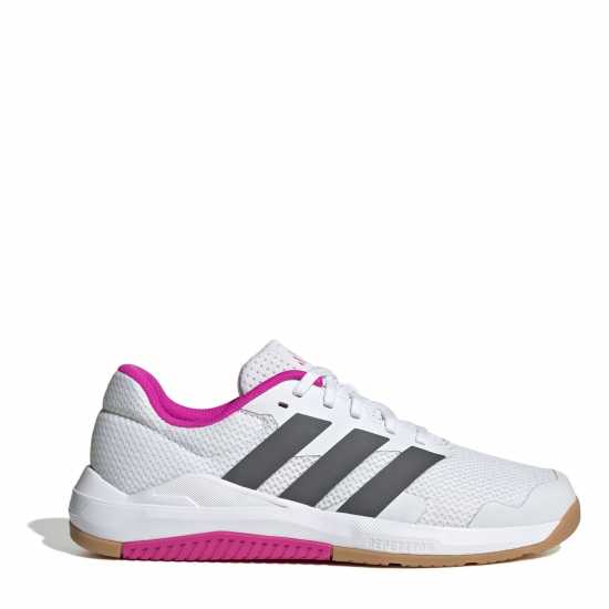Adidas Dropset Base Training Shoe Womens Wte/Gre/Pink 