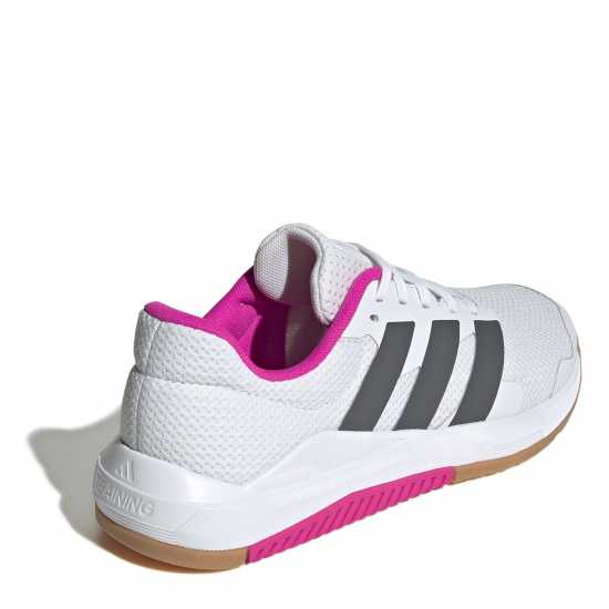 Adidas Dropset Base Training Shoe Womens Wte/Gre/Pink 