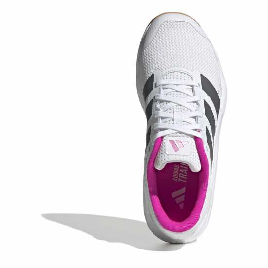 Adidas Dropset Base Training Shoe Womens Wte/Gre/Pink 