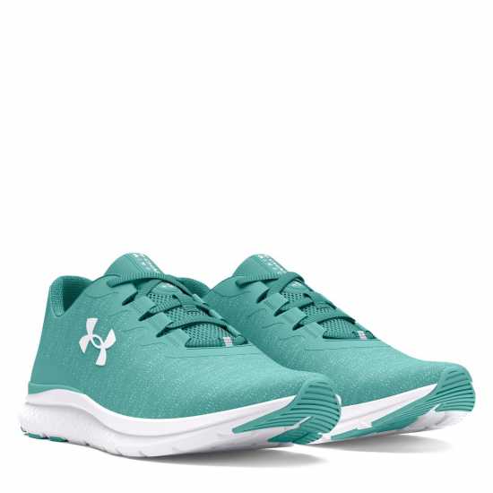 Under Armour Charged Impulse 3 Running Trainer Womens Radial Trquoise Дамски маратонки