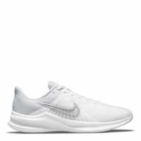 Дамски Обувки За Бягане Nike Downshifter 11 Running Shoes Ladies White/Silver Дамски маратонки