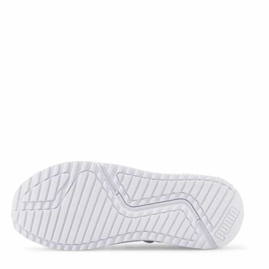 Puma Pacer Future Allure Trainers Womens White/Silver Дамски маратонки