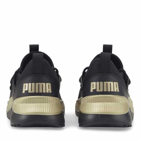 Puma Pacer Future Allure Trainers Womens Black/Gold Дамски маратонки