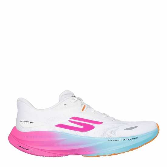 Skechers Aero Spark Running Shoes Womens Бял/Многоцветно Маратонки за бягане
