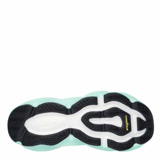 Skechers Aero Burst Running Trainers Ladies Black/White Маратонки за бягане