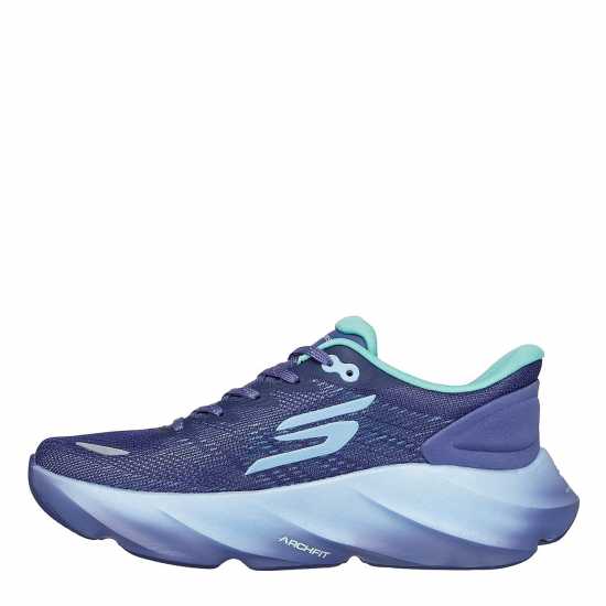 Маратонки за бягане Skechers Aero Burst Running Trainers Ladies Purple/Aqua Skechers Aero Burst Running Trainers Ladies Purple/Aqua Маратонки за бягане