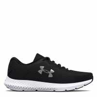 Under Armour Armour Charged Rogue 3 Trainers Womens Черно/сребро Дамски високи кецове