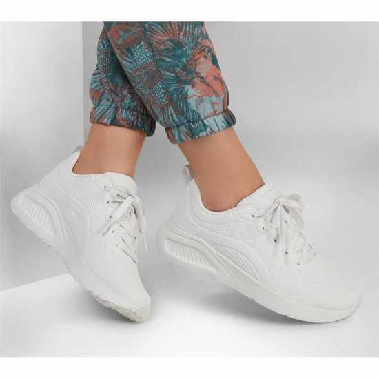 Skechers Bob Buno Trainers Womens Бяло 