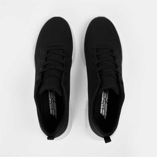 Skechers Bob Buno Trainers Womens Black/White 