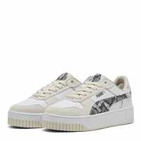 Puma Carina Street Snake Chic Low-Top Trainers Womens  