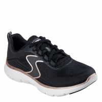 Skechers Маратонки Без Връзки Flex Appeal 5.0 Slip On Trainers Womens Black/Rose Gold 