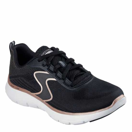 Skechers Маратонки Без Връзки Flex Appeal 5.0 Slip On Trainers Womens Black/Rose Gold 