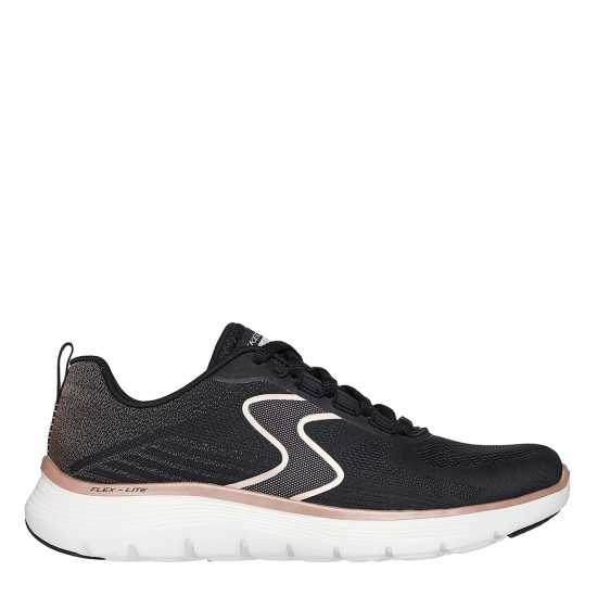 Skechers Маратонки Без Връзки Flex Appeal 5.0 Slip On Trainers Womens Black/Rose Gold 