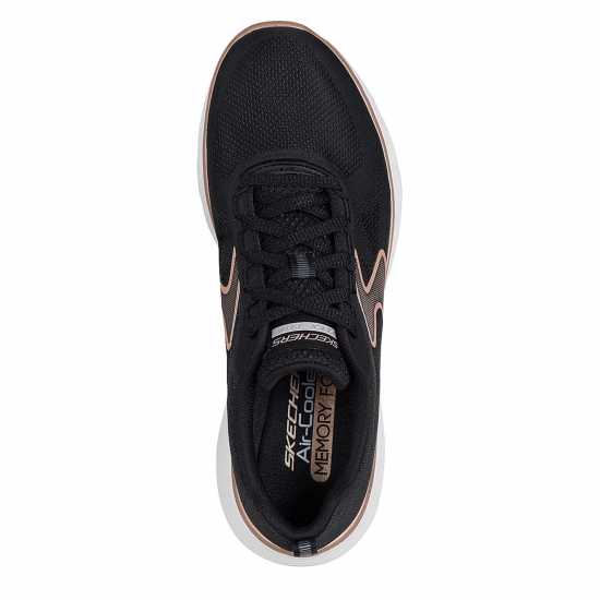 Skechers Маратонки Без Връзки Flex Appeal 5.0 Slip On Trainers Womens Black/Rose Gold 