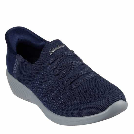 Skechers Маратонки Без Връзки Women's Arya Swiftly Slip On Trainers Navy 