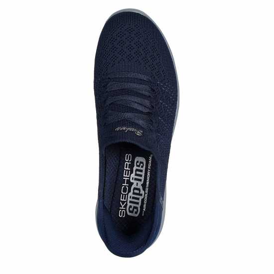 Skechers Маратонки Без Връзки Women's Arya Swiftly Slip On Trainers Navy 