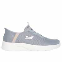 Skechers Dynamight Slip On Runners Сиво М/Лв Тр 