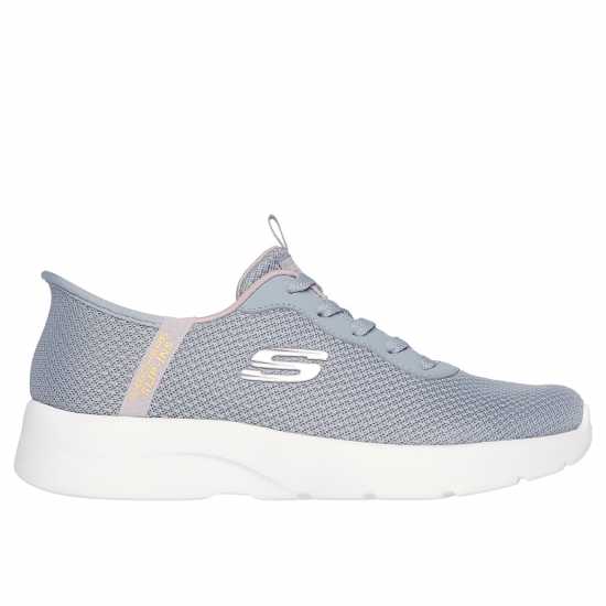 Skechers Dynamight Slip On Runners Сиво М/Лв Тр 