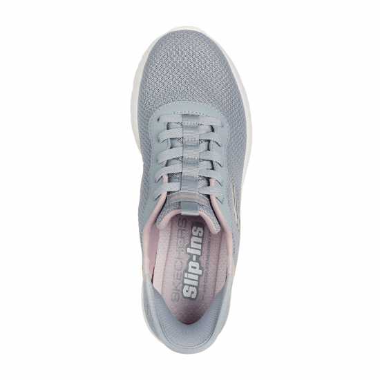 Skechers Dynamight Slip On Runners Сиво М/Лв Тр 