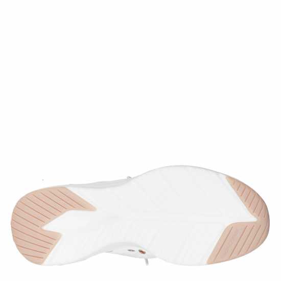 Skechers Contour Foam Runners Womens White/RoseGold 