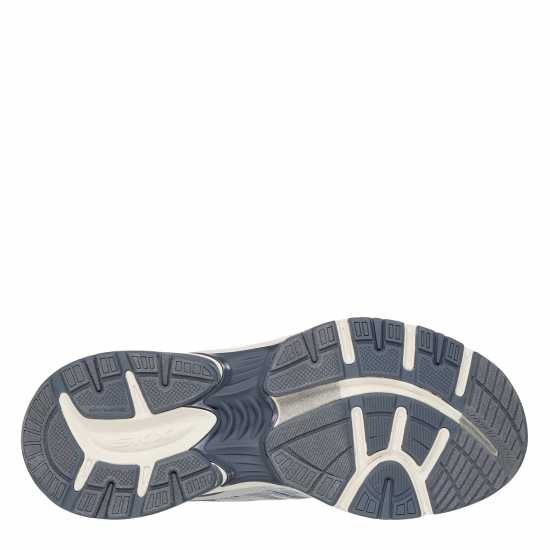 Skechers Metallic Overlay Mesh Lace-Up Slip- Runners Womens  