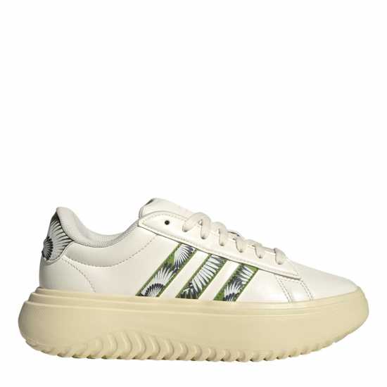 Adidas Grand Court Platform Shoes Womens  