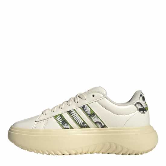 Adidas Grand Court Platform Shoes Womens  