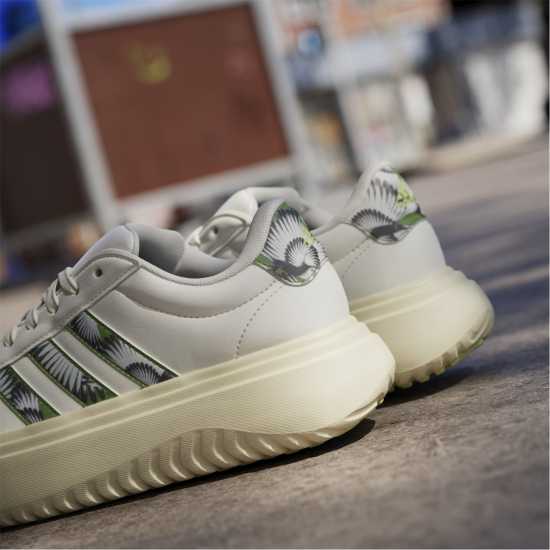 Adidas Grand Court Platform Shoes Womens  