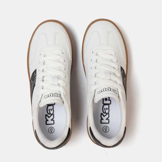 Kappa Дамски Маратонки Scafa Platform Ladies Trainers White 