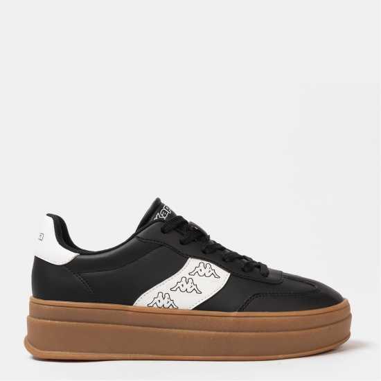 Kappa Дамски Маратонки Scafa Platform Ladies Trainers Black 