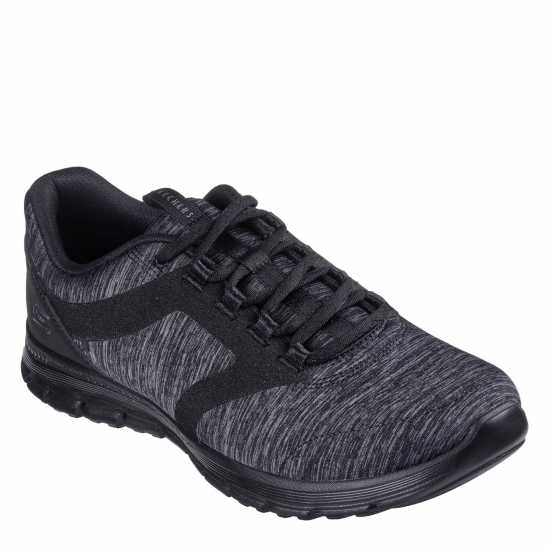 Skechers Маратонки Без Връзки Women's Slip On Trainers Black/Black 