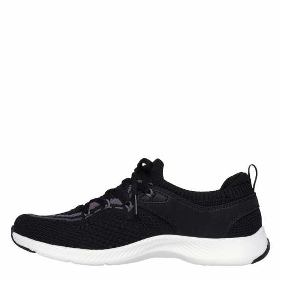 Skechers Маратонки Без Връзки Women's Vf Move Slip On Trainers Black/Grey 