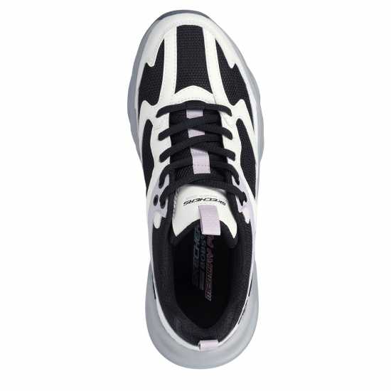 Skechers Women's Bobsbamina2 Casual Low-Top Trainers Black/Multi 