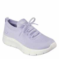 Skechers Маратонки Без Връзки Flat Knit Fixed Lace Slip On Trainers Womens  