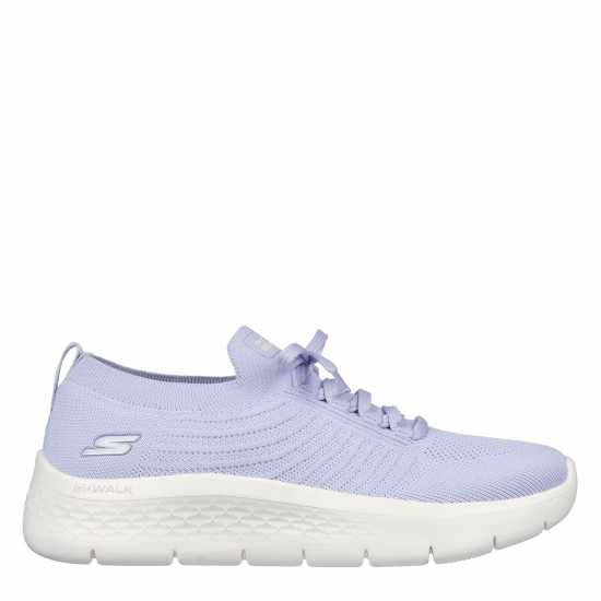 Skechers Маратонки Без Връзки Flat Knit Fixed Lace Slip On Trainers Womens  