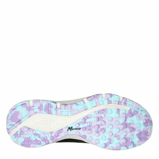 Skechers Маратонки Без Връзки Circular Mesh Lace Up W Marbled Rub Slip On Trainers Womens  