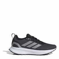 Adidas Runfalcon 5 Tr Running Shoes Womens Black/Silver Дамски туристически сандали